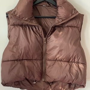 Sleeveless puffer